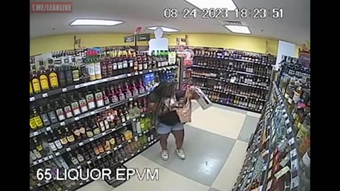 Pregnant Ta’Kiya Young shoplifting alcohol before her fatal confrontation with police