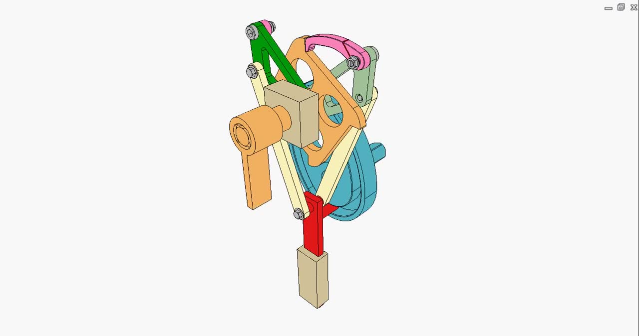 0001 - Ratchet mechanism for 90 deg. rotation
