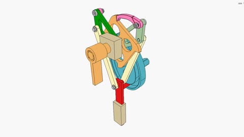 0001 - Ratchet mechanism for 90 deg. rotation