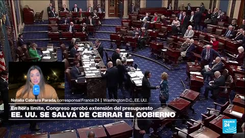 Informe desde Washington: a última hora, EE. UU. evita cierre de gobierno