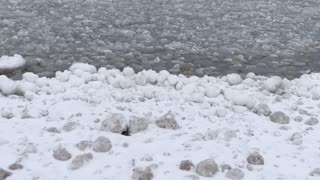 Amazed by Michigan's Ice Balls