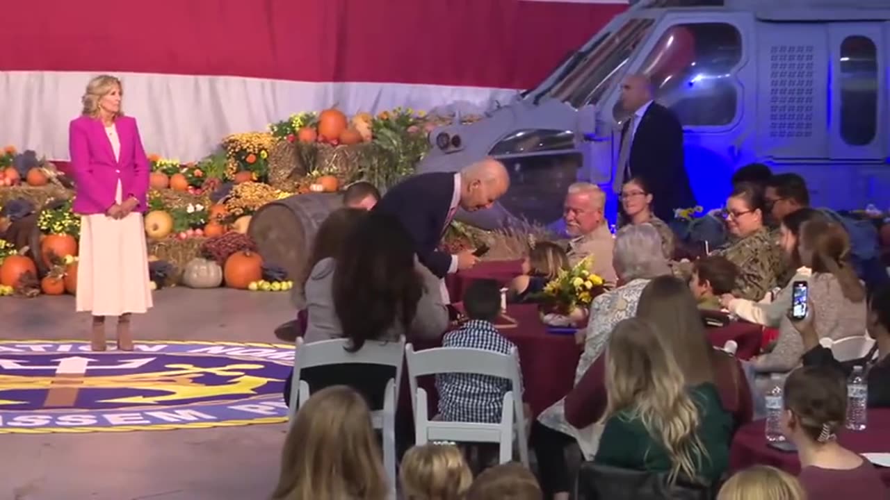 Bumbling Biden Talks To Little Girl In Baffling Moment