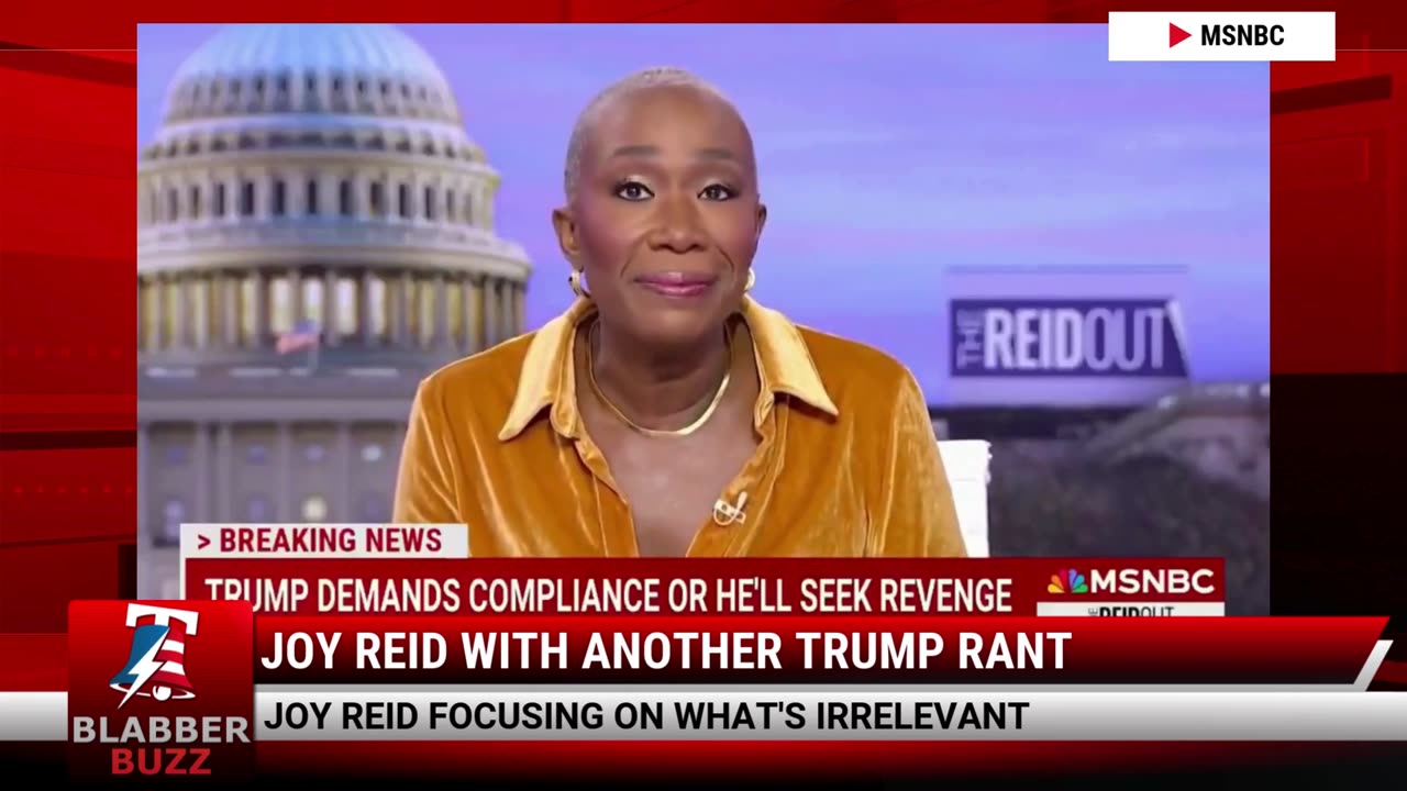 Joy Reid With Another Trump Rant