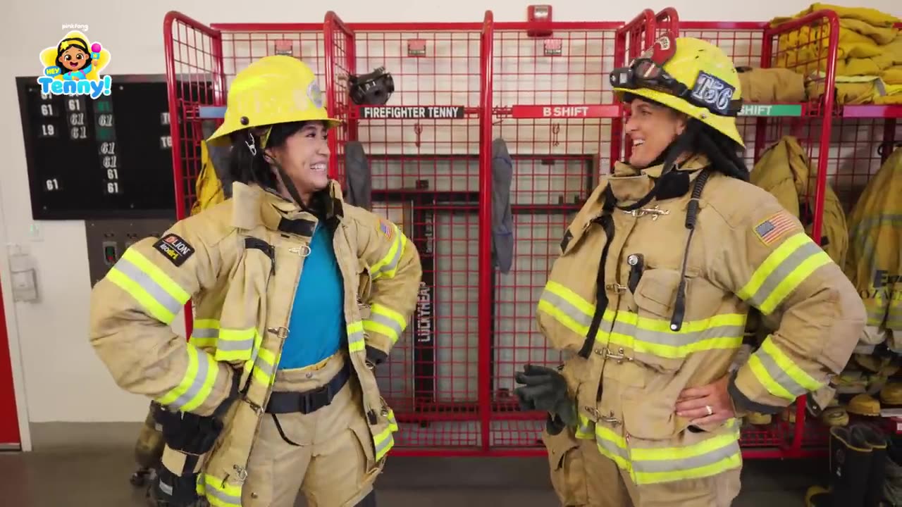 Becoming a Firefighter / Educational Video for Kids