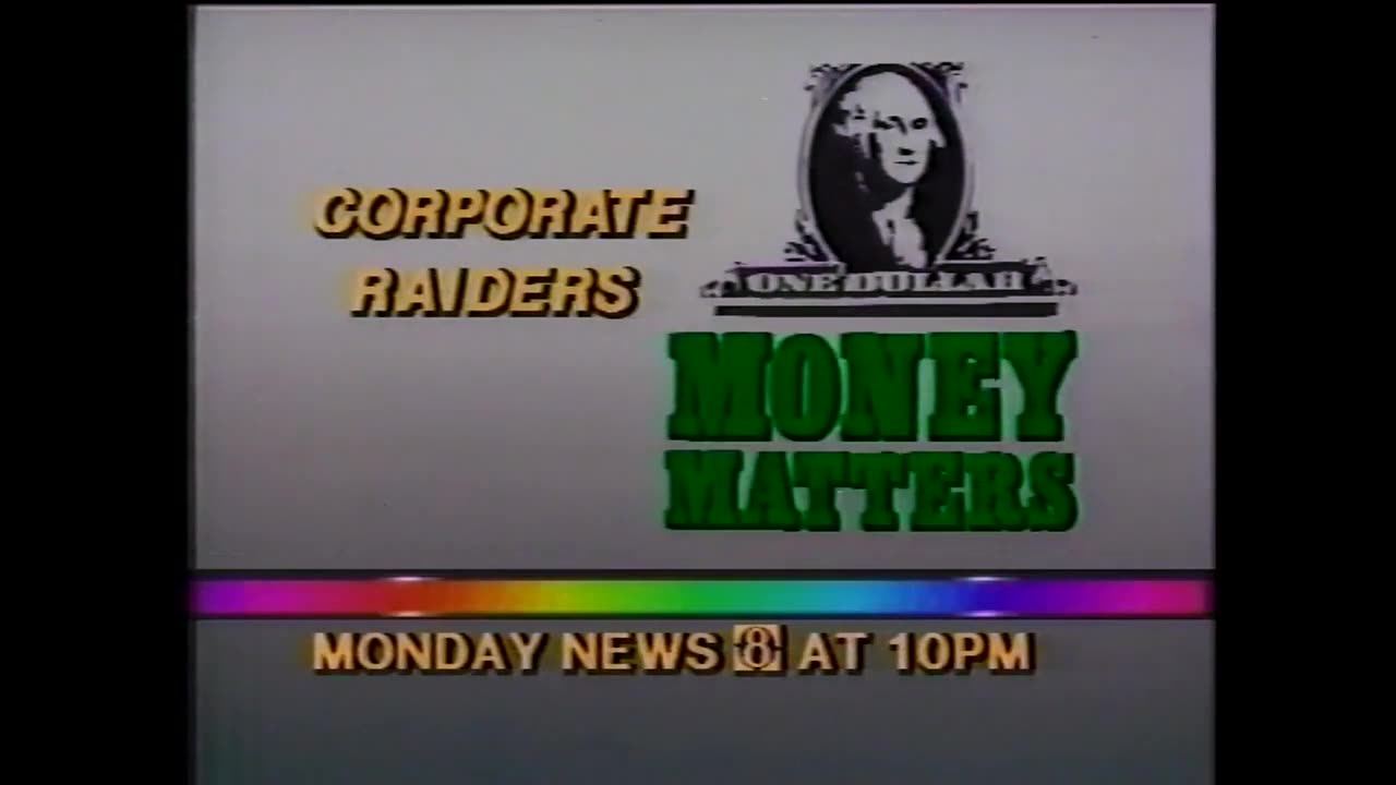 February 23, 1986 - Promo for KTUL Tulsa Special Report on Corporate Raiders