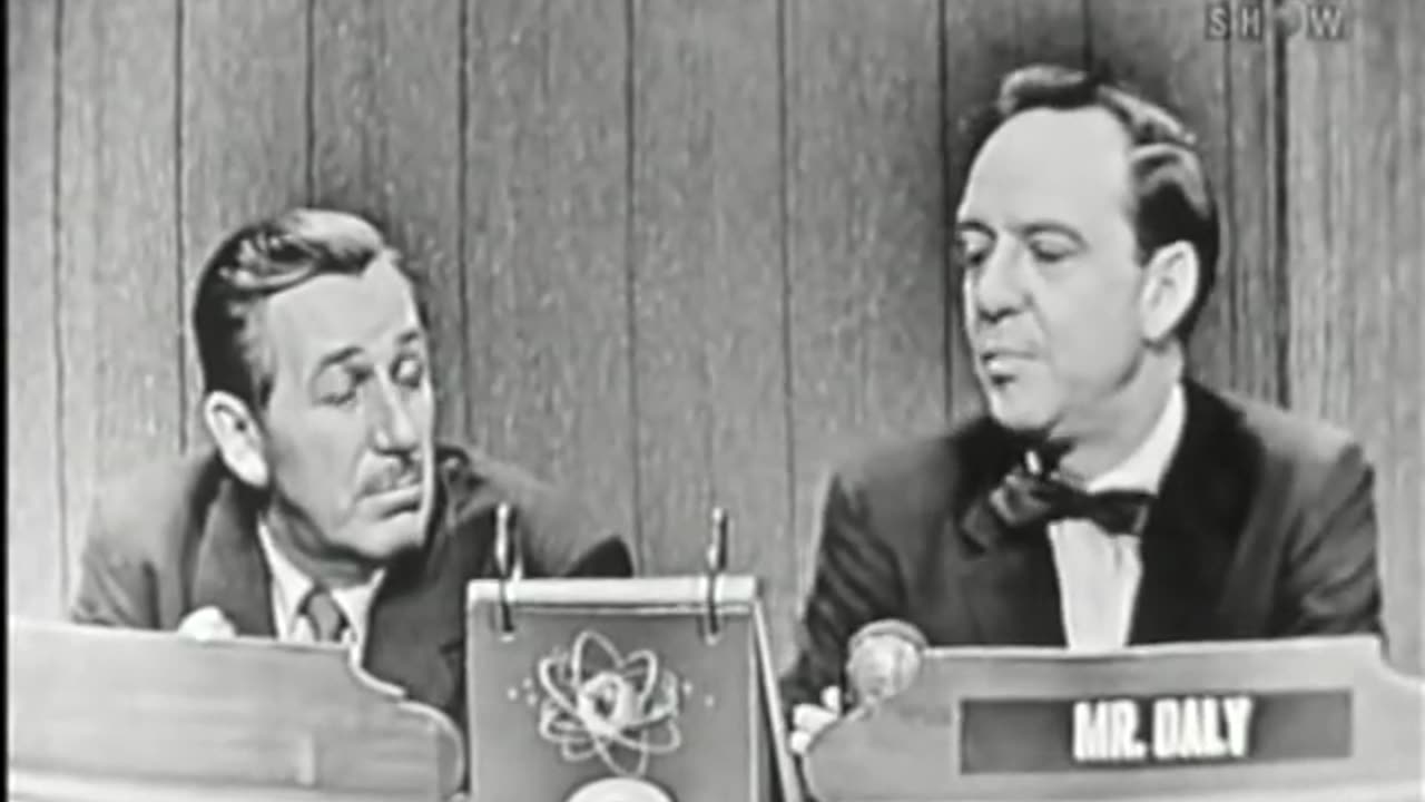 What's My Line - Walt Disney; Jerry Lewis [panel] (Nov 11, 1956)