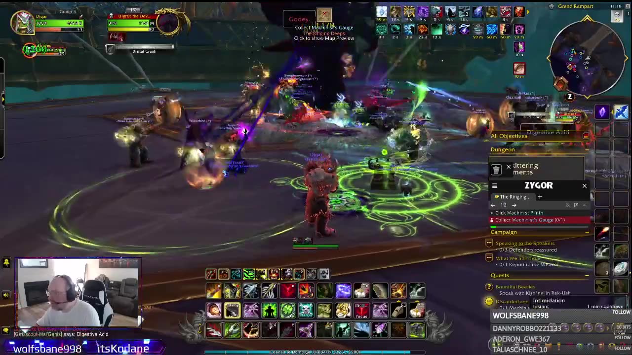 |War with in| BM Hunter LFR first two wings of the new raid