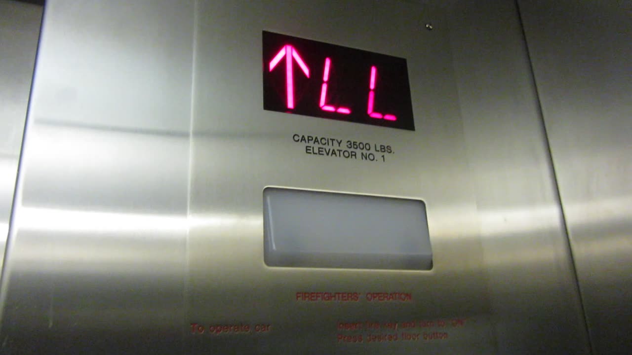 Super obnoxious Montgomery hydraulic elevator at Othmer Hall UNL