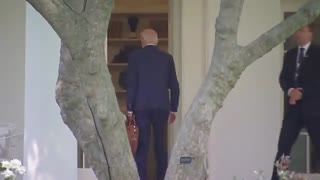 Biden MALFUNCTIONS - Wanders Off Instead of Going Home