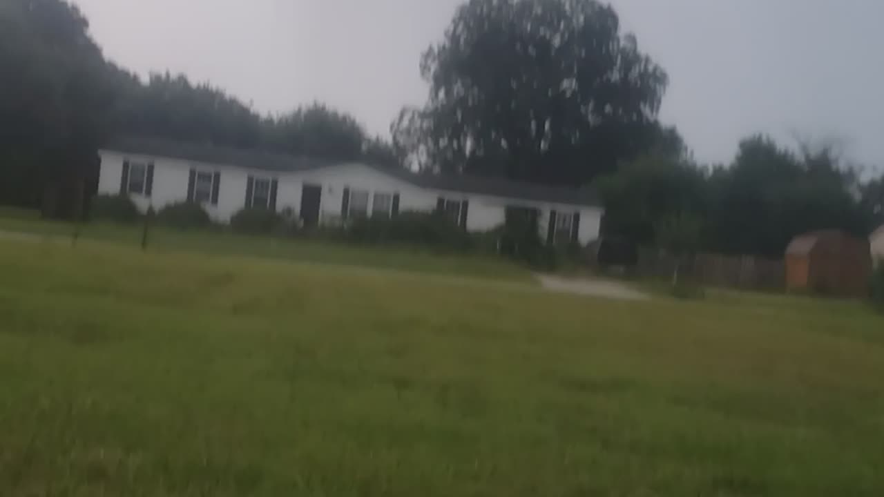 A dark and gloomy day