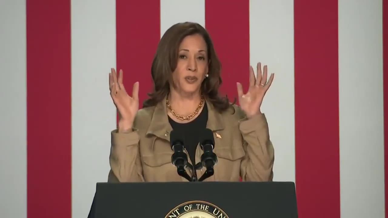 Kamala can't even talk about a hurricane without having it written on a teleprompter