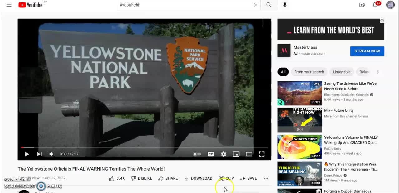 Yellowstone America´s Doomsday is here