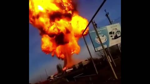 Mega explosion ukraine