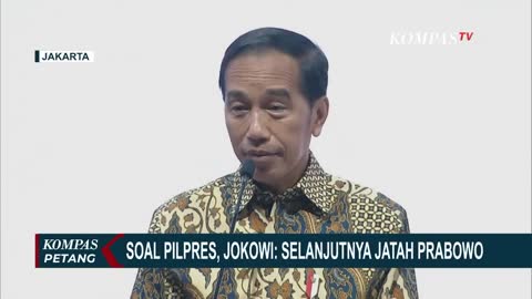 Singgung soal Capres, Jokowi Sebut Periode Mendatang Bisa Jadi Giliran Prabowo!