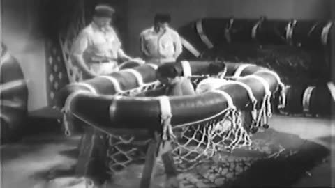 1944 Navy Film Rigging Use and Care of Fiber Rope full