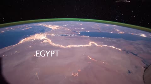 The view from space Earth Counrtiec and Coastlines
