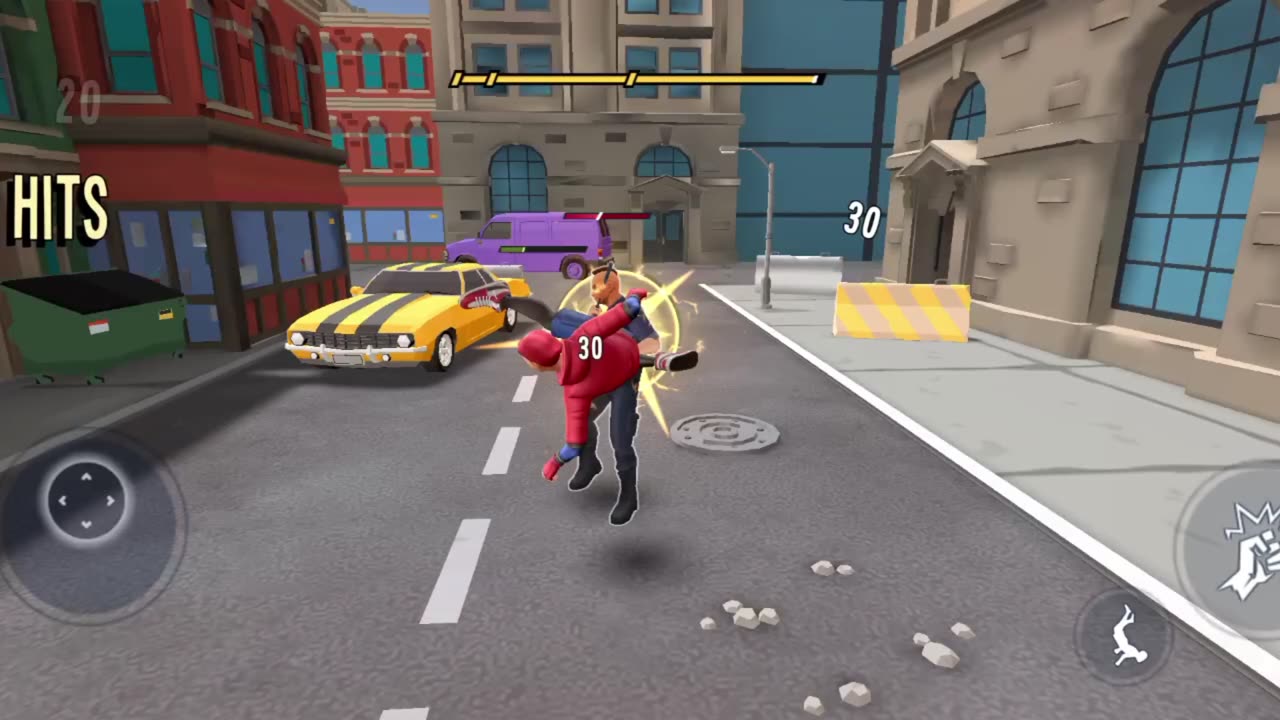 Spiderman fight