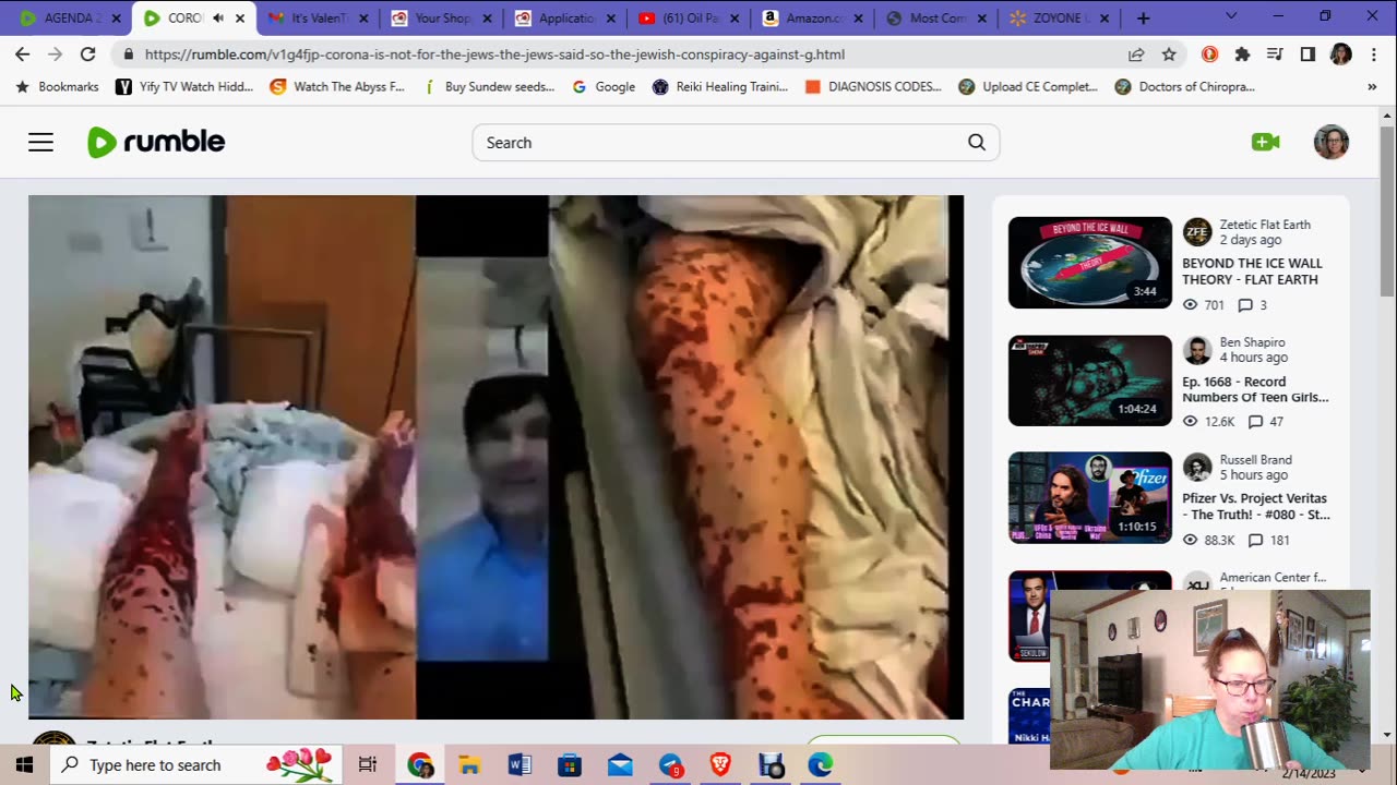 Updates on recent events and Jews/Zionist/KM video on Bioweapon injections