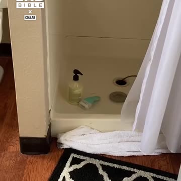 Metal rod pops out of shower drain 🫣