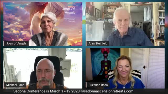 MICHAEL JACO with JOAN, ALAN & SUZANNE - THE INTUITIVE WARRIOR, COMING TO SEDONA