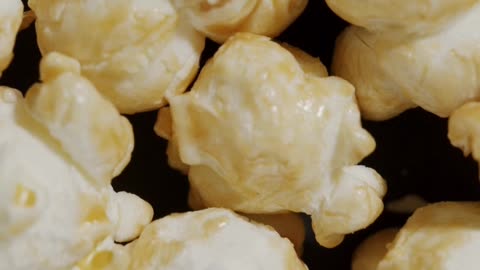 Caramel Popcorn - 4K Video - Food - First Video