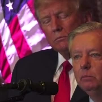 Trump's Face Says It All About Lindsey Graham