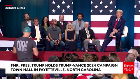 Trump Warns That U.S. Is 'On The Verge Of WWIII' At North Carolina Town Hall