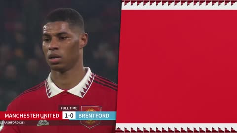 Man Utd 1-0 Brentford - Highlights