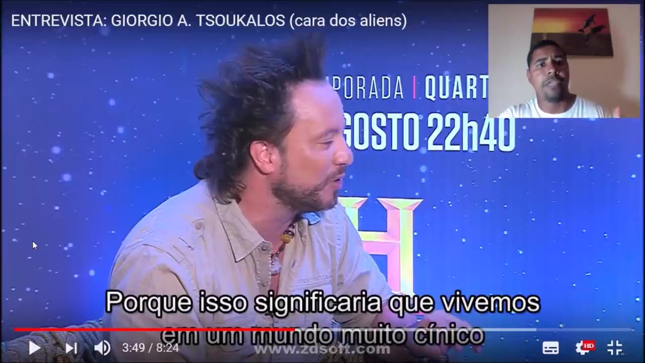 A TERRA PRECISA SER UM GLOBO. (GIORGIO TSOUKALOS ESP 13K)