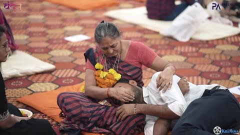 mother and father in respected ceremony