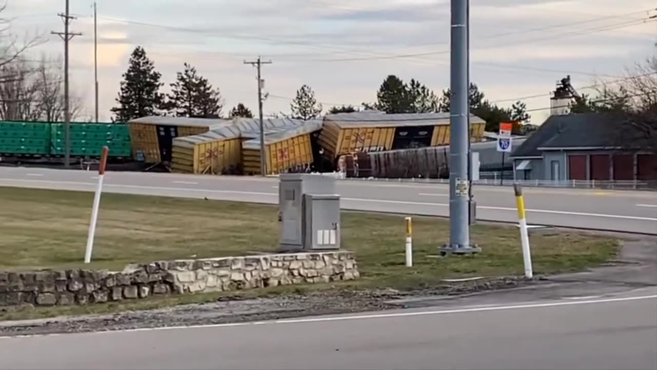 Another Norfolk Southern Train Derailment In Ohio