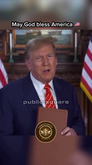 Bring back Christianity - Trump.