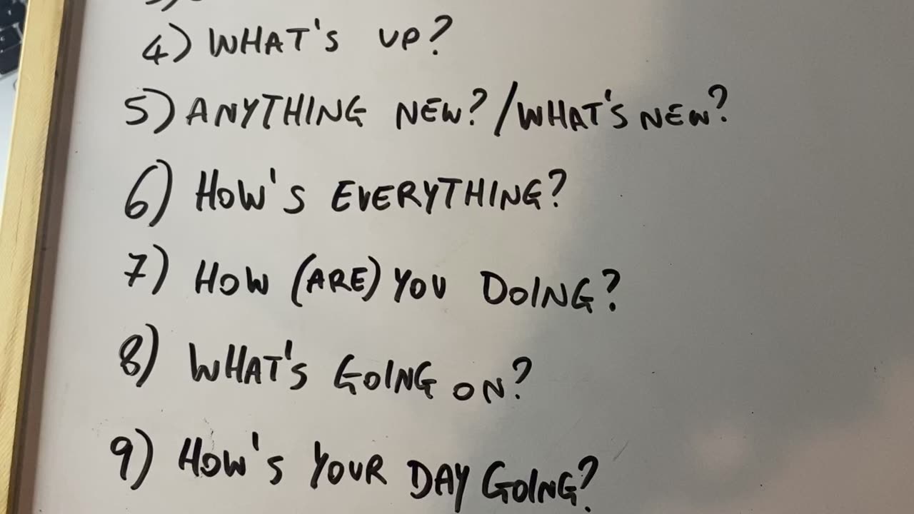 Stop saying “how are you”!!!