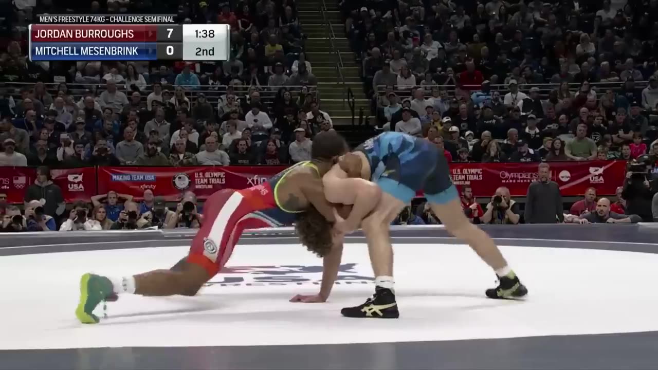 Jordan Burroughs vs Mitchell Mesenbrink