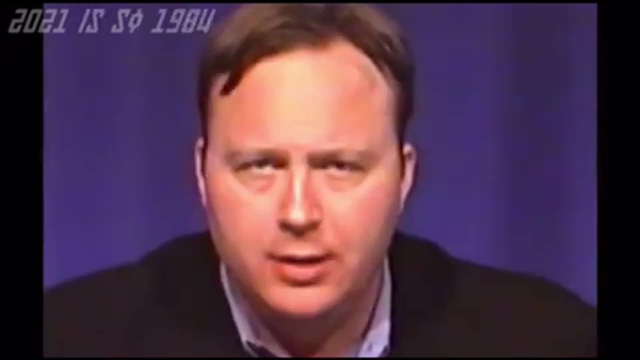 Alex Jones in 2003 exposes the New World Orders plan for total enslavenment.