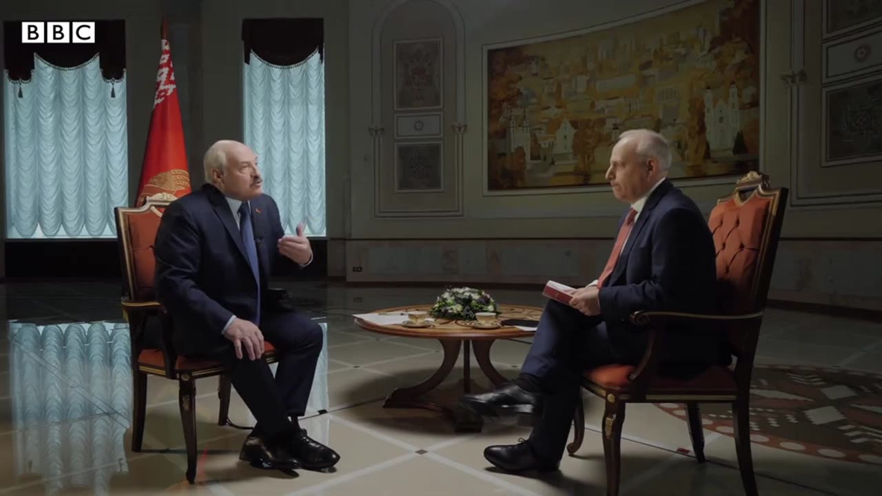 Lukashenko'S BBC interview - "let's cut out all the scoundrels"