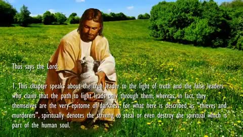 I am the good Shepherd & My Sheep know My Voice ❤️ Jesus Christ elucidates John 101-16