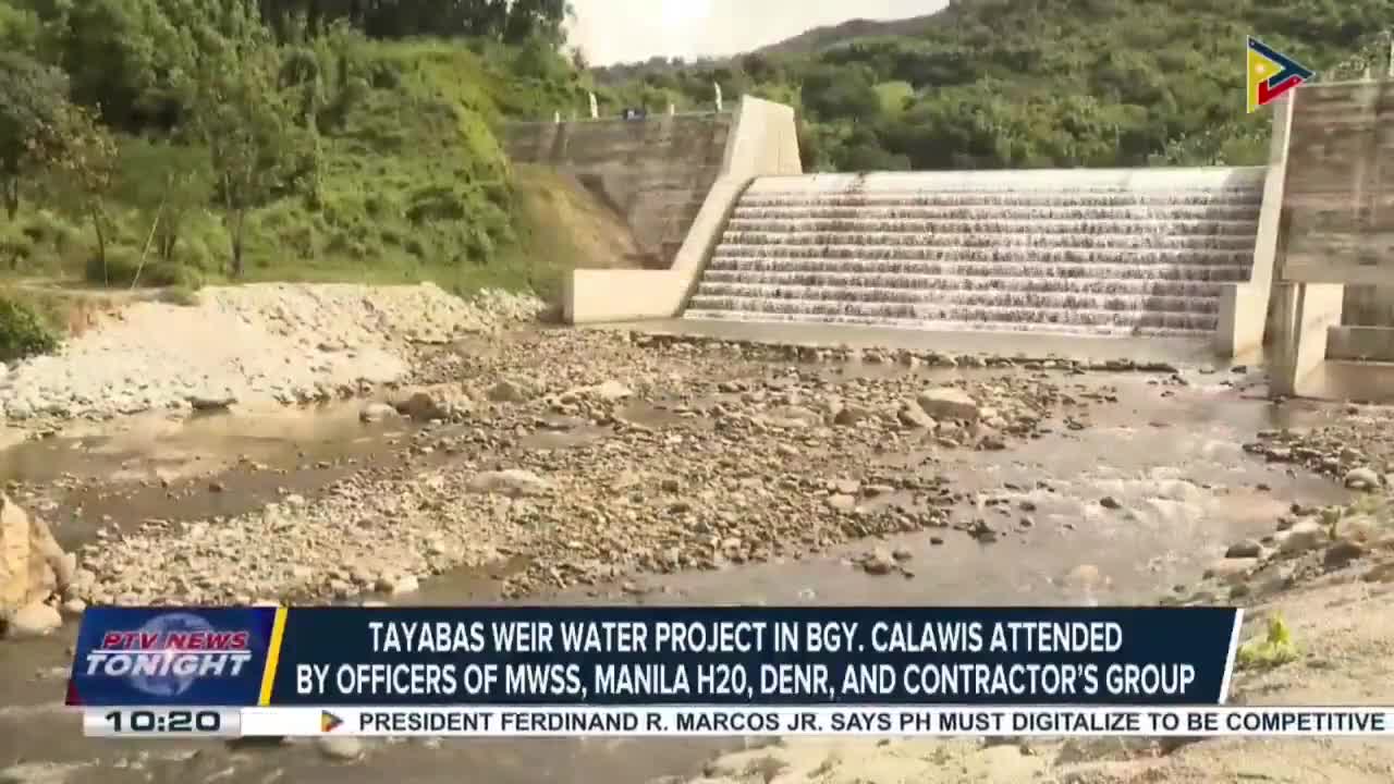 Phase one of Wawa Bulk Water Project in Antipolo launched