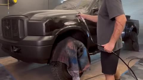 From start to finish - Peelable Auto Paint #raail #airwrap #satisfying #satisfyingvideo #cartok #wra