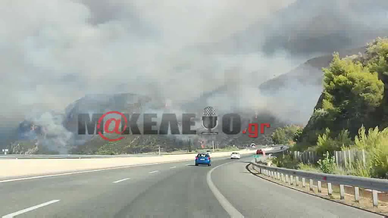 Φωτιά στο Αίγιο