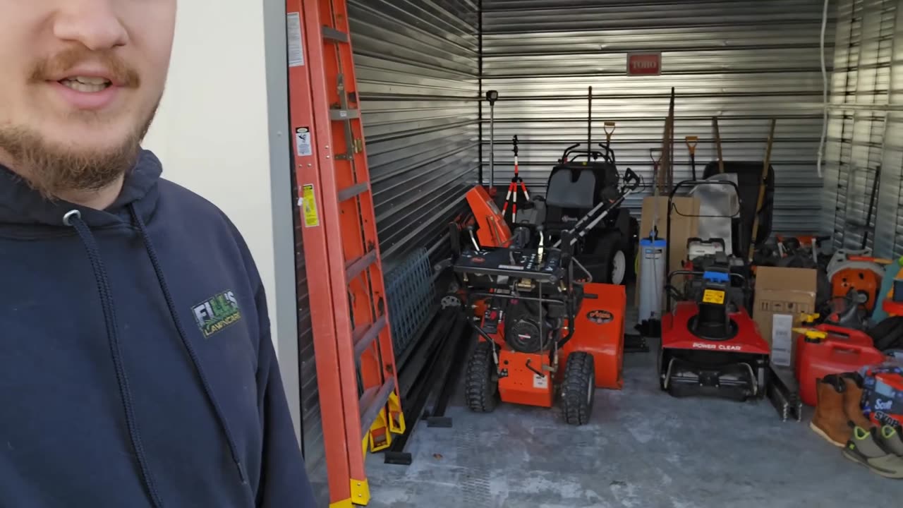 I Finally Made The Switch... Running Lawn Care Business Out Of A Storage Unit