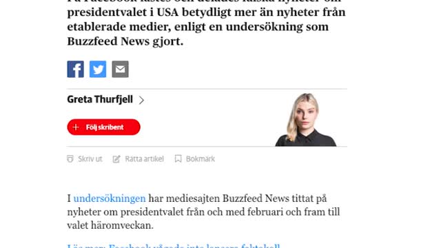 Ljugande DN-journalist vill inte diskutera sanning