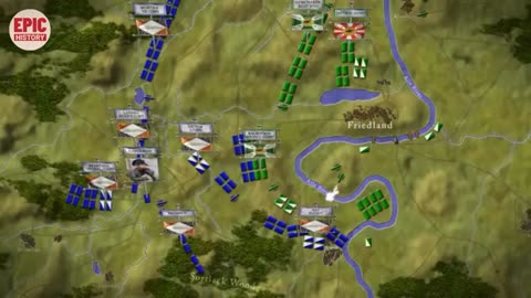 Napoleonic Wars: Battle of Friedland 1807