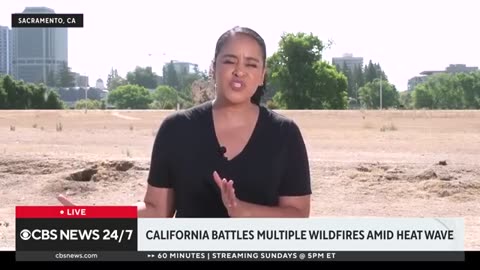 Thompson Fire rages in Northern California amid heat wave CBS News