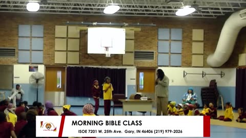 MORNING BIBLE CLASS