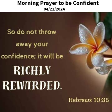 Morning Prayer to be Confident #youtubeshorts #jesus #grace #mercy #faith #blessed #fyp #trust #love