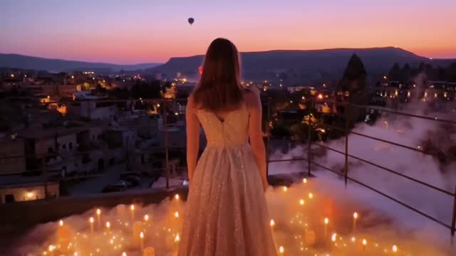 How romantic so many candles are