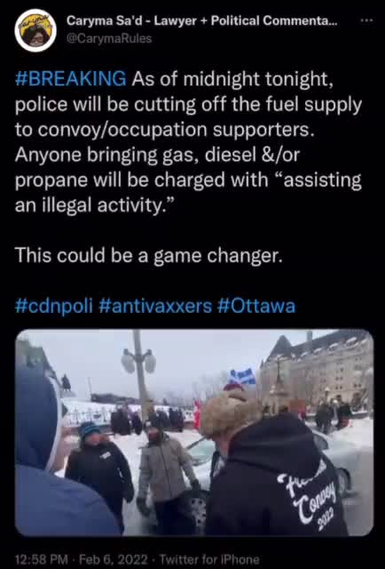 CANADA - OTTAWA- TAKING DIESEL