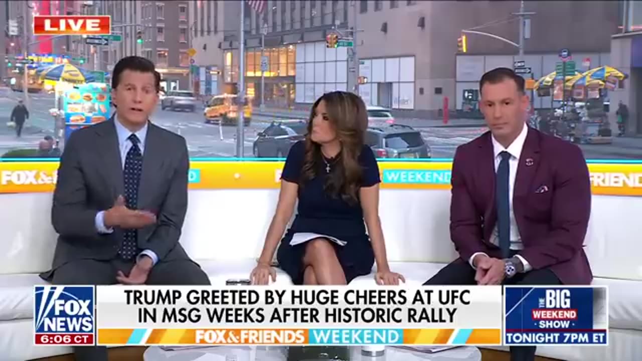 ‘TRIUMPHANT MOMENT’_ Trump greeted by eruptive crowd at UFC in MSG