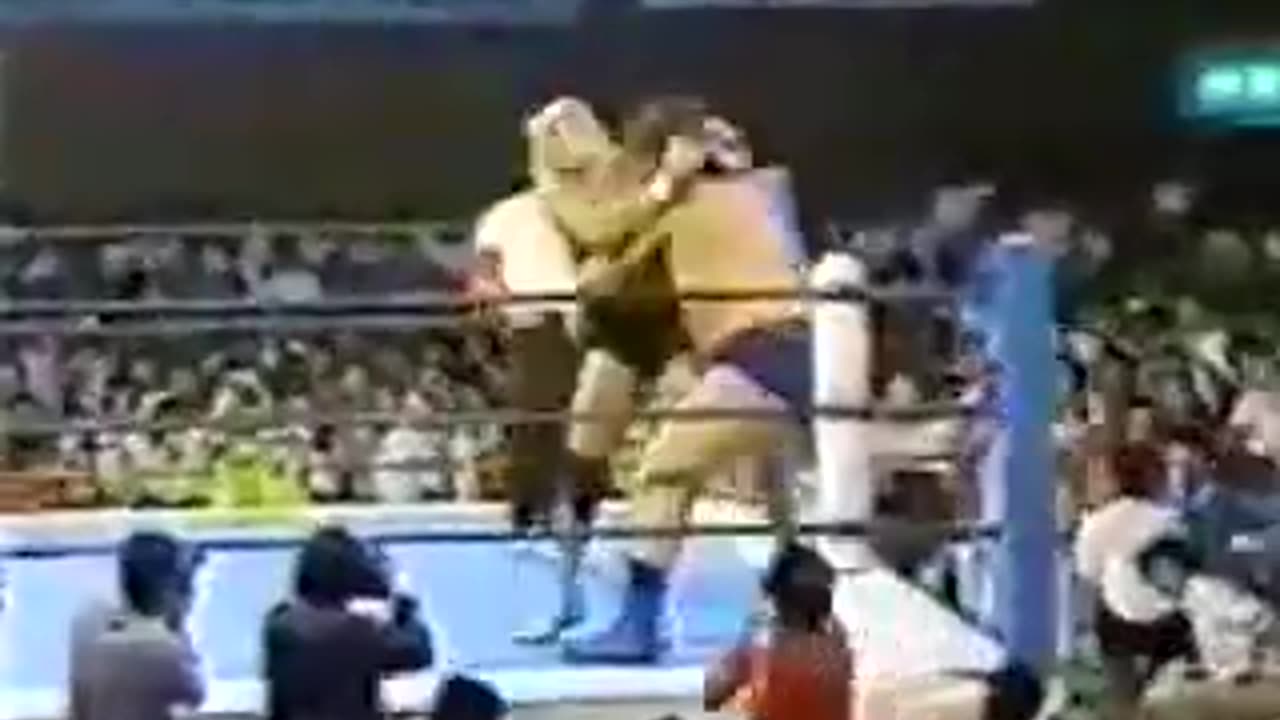 Andre the Giant vs Hulk Hogan (New Japan)